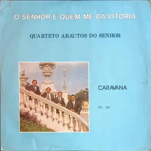 Lp Disco Vinil Gospel Evangélico Quarteto Arautos do Senhor O senhor é quem me dá vitória