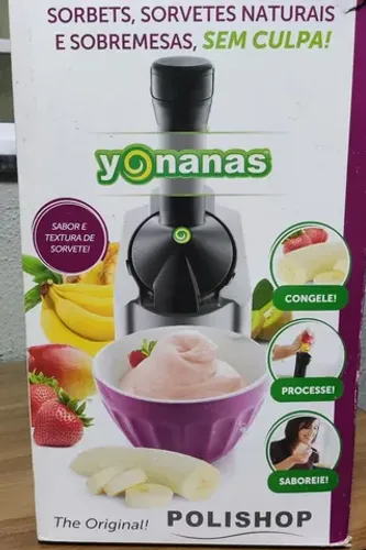 Barbada! Máquina de fazer sorvete natural R$200