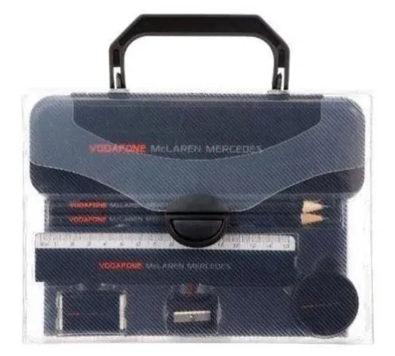 * Maleta original Vodafone McLaren Mercedes oficial Fórmula 1 F1 *