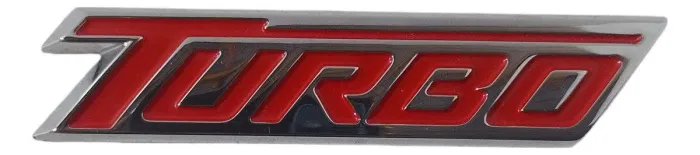 Emblema Turbo Traseiro Chevrolet Cruze Tracker 2017 2018 19