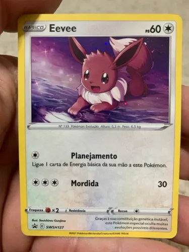Carta Pokémon Eevee SWSH127