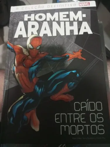 Hq comics homem aranha caído entre os mortos Spiderman capa dura salvat coleção definitiva