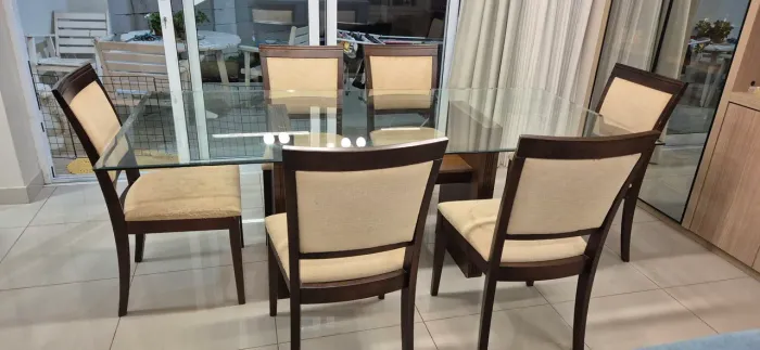 Mesa de Jantar retangular 