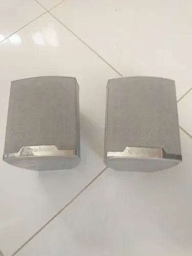 Caixas Gradiente satélite/ surround, blindadas magnét.