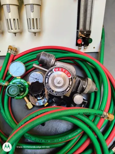 Equipamento de metalização metco 14e completo 