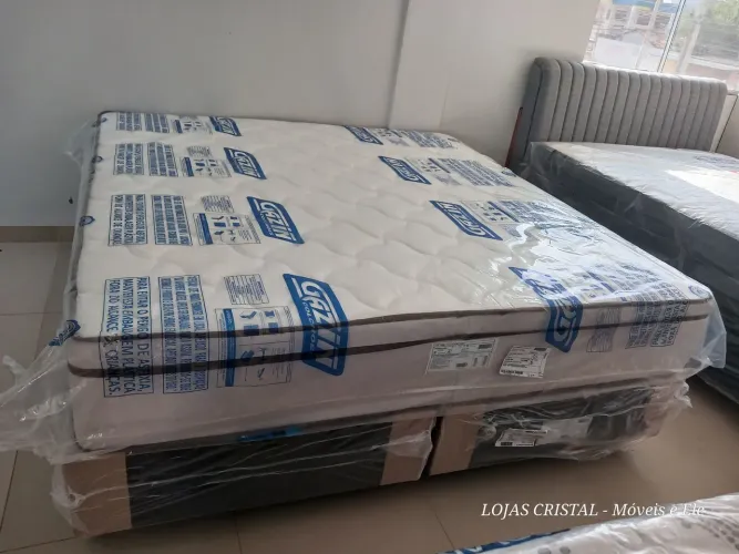 Cama Box Super King Casal Gazin - Novo