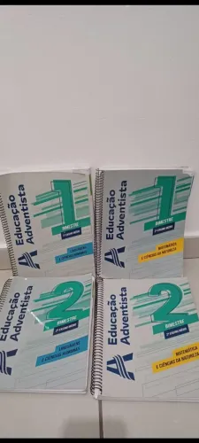 LIVROS DIDÁTICOS ADVENTISTA 2°ANO DO ENSINO MÉDIO (APENAS 1°BIMESTRE E 2°BIMESTRE)