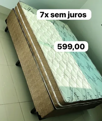 Cama box colchão d33 casal