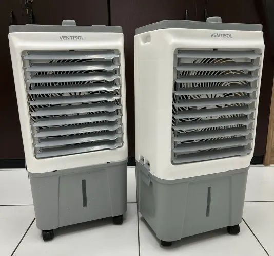 2 Climatizadores Evaporativo Ventisol 16L 130W - Semi-Novo
