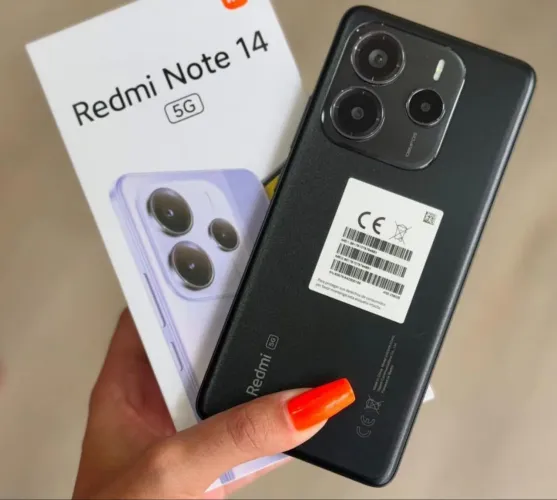 Xiaomi Celular NOTE 14 5G 256GB Global Preto Compre com segurança
