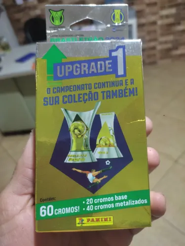 Figurinhas Panini Brasileirão 2024 Upgrade 1