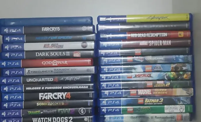 Vendo ou troco  jogos de ps4 em de ps5