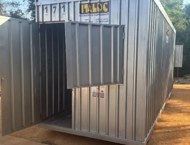 CONTAINER GALVANIZADO ALMOXARIFADO