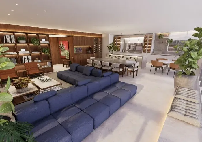 Ed. Ambar, 223m², 3 ou 4 suítes.