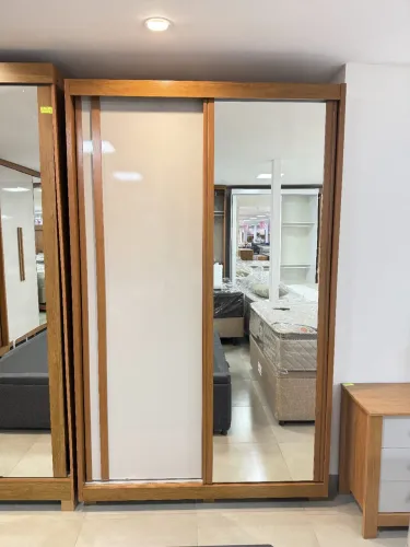 ROPEIRO 2 PORTAS DE CORRER 100% MDF