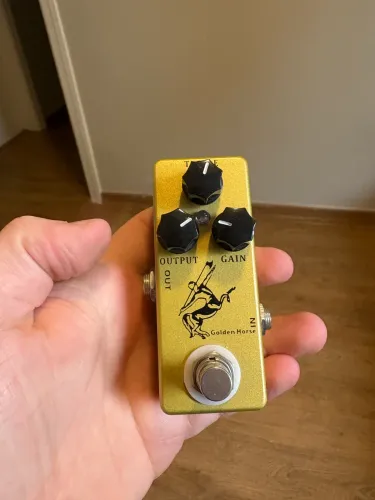 Pedal Overdrive Klon Muslady Golden Horse