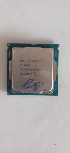 Processador Intel Core i3-8100