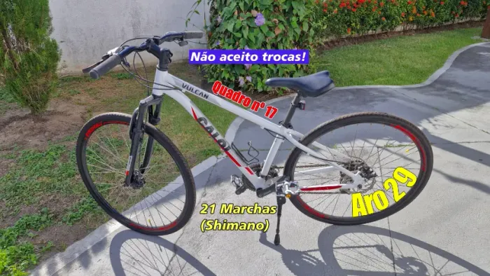 Bicicleta Caloi Aro 29 21 Marchas (com adicionais)