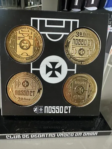 4 Medalhas do Vasco NOSSO CT