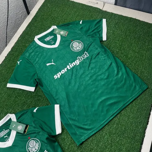 Camisa Palmeiras 2025 verde e branca