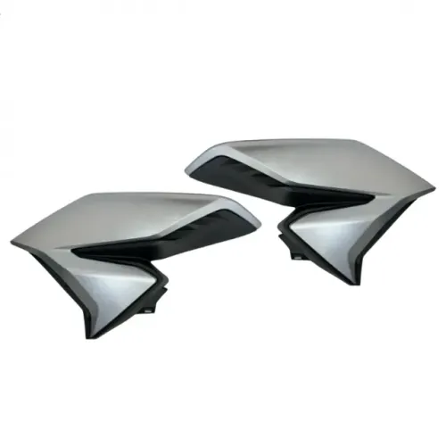 PLASMOTO - ASA DE TANQUE - TITAN 160 2022/24 - PRATA FORCE (COMPLETA)