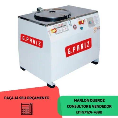 Amassadeira 15 KG Rápida G-Paniz 220v Nova