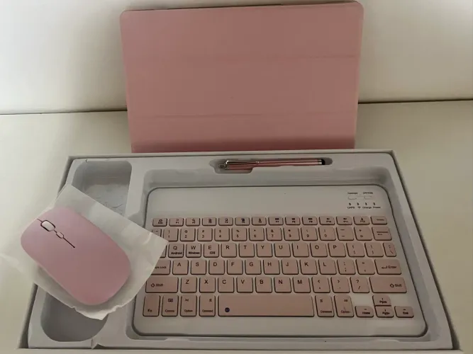 Tablet Android + Teclado + Mouse + Caneta