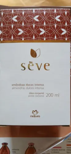 Óleo Corporal Sève Amêndoas Doces Intensa 200ml - Natura