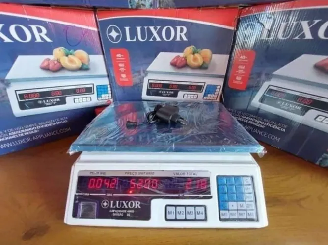 Balança 40kg  Comercial Digital Luxor novas garantia de 6 meses