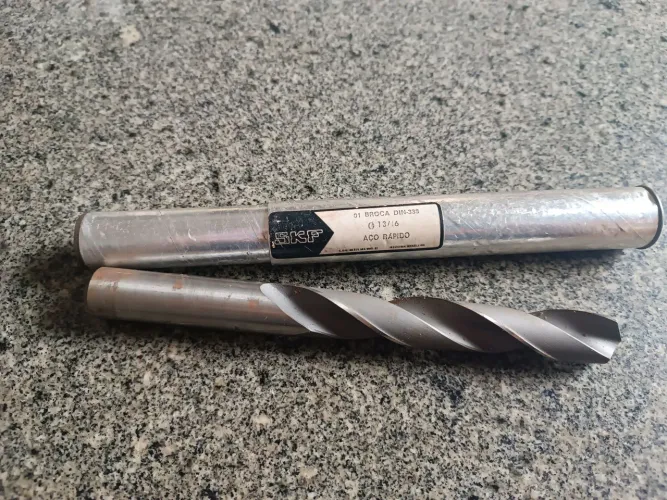 Broca DIN -338 Aço Rápido 13/16 SKF
