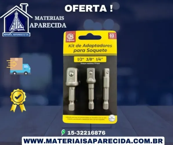 Adaptador Soquetes Furadeira SQ-4313