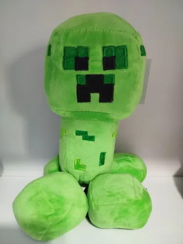 Pelúcia musical Creeper Minecraft e outras.