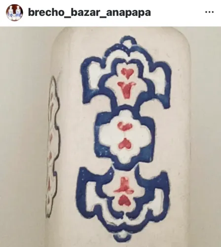 BAIXOU! Antiga Garrafa Cerâmica Decorativa