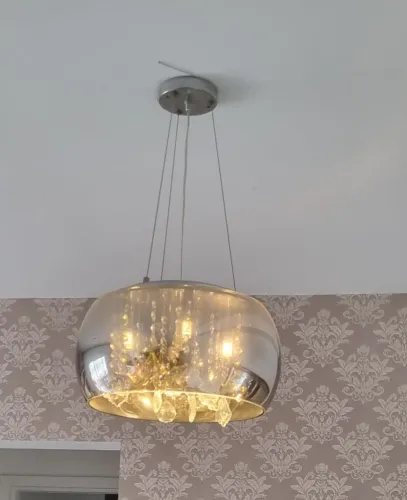 Lustre moderno para sala de jantar