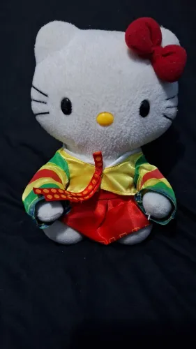 Hello kitty roupa oriental