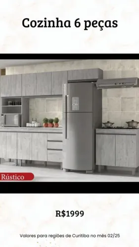 Promoção Cozinha 6 Peças  - 21/02/25   
