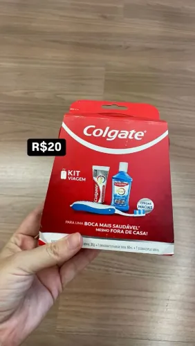 Kit Viagem Colgate - Saúde Bucal Completa