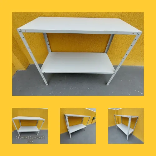 Estante de aço 2 prateleira