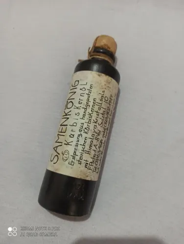 Óleo de sementes de abóbora orgânico