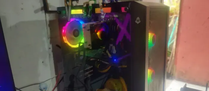 kit placa mãe, processador e memoria