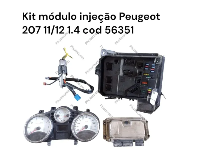 Kit Módulo Injeção Peugeot 207 1.4 - Completo
