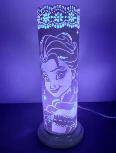 Luminária de Mesa Frozen - Iluminação Mágica