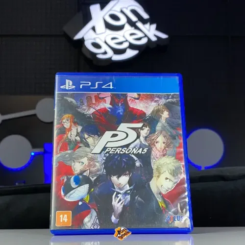 Jogo Persona 5 (Seminovo) | PS4 | RPG Japonês de Alto Nível - A Pronta Entrega!