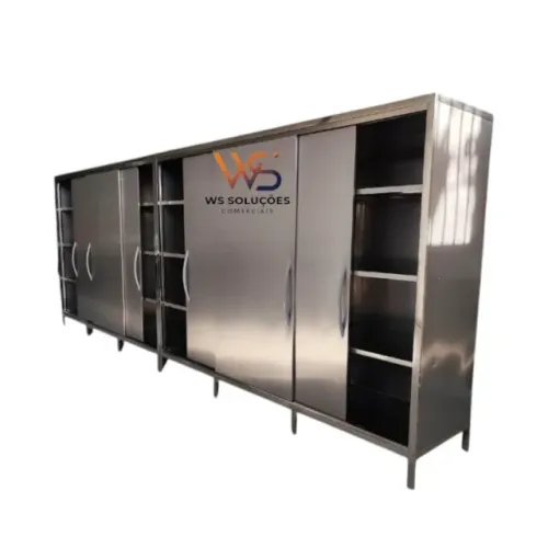 Armário Escaninho Inox - Organização Inteligente