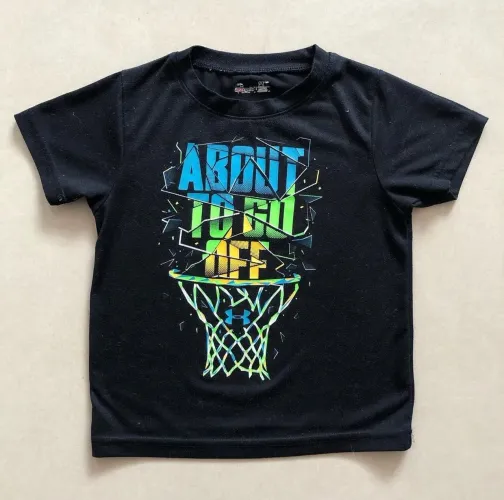 camisetas under armour dri fit tamanho 2 anos