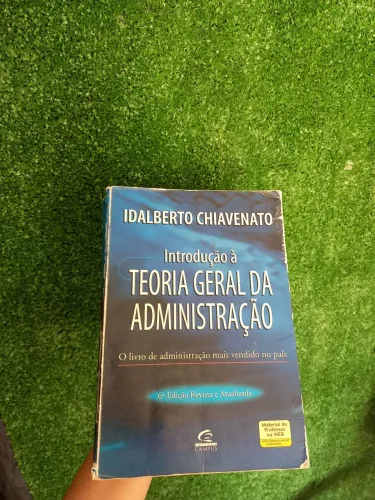 Livro Teoria Geral da Administração de Idalberto Chiavenato