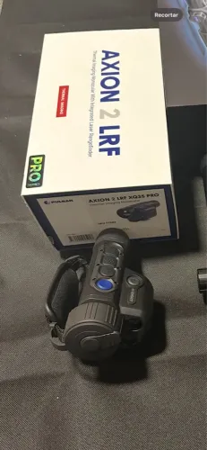 Pulsar Axion 2 LRF XQ35 Pro - Visão Térmica com Telêmetria