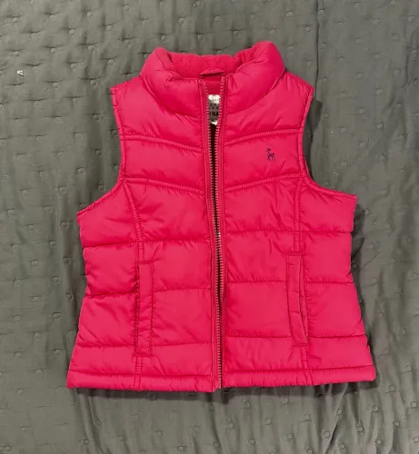 Colete Rosa Infantil old navy