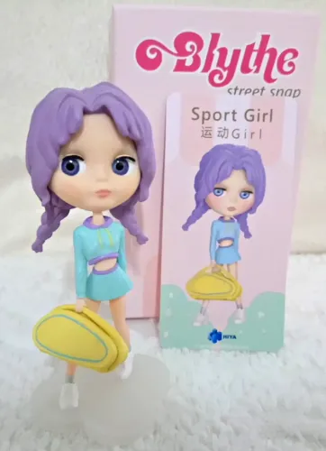 boneca mini blythe street snap sport girl