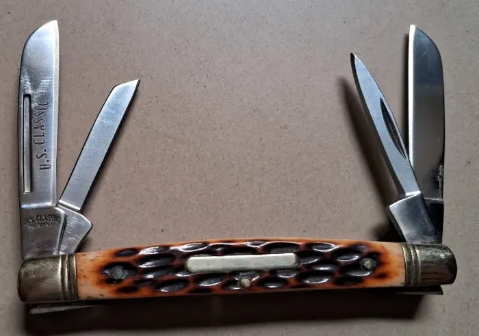Canivete 4 Lâminas, U.S. Classic